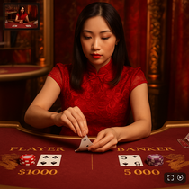 HolyLuck - Baccarat en Direct - Élégant et Simple
