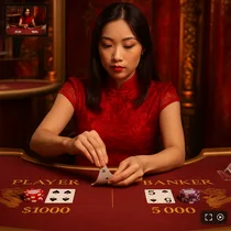 HolyLuck - Live Baccarat Table Game - Elegant and Simple