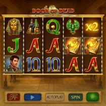 HolyLuck - Book of Dead Slot Game - Expanding Symbols
